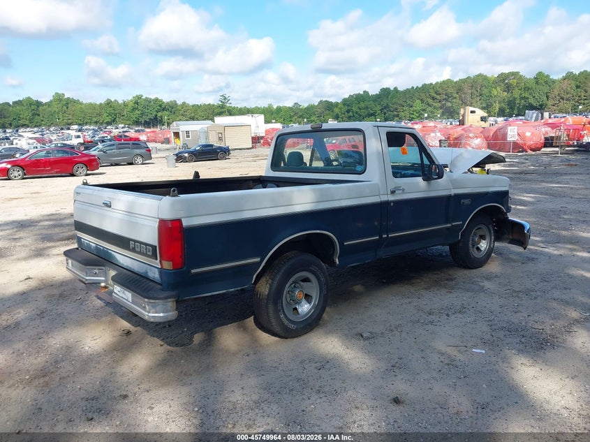 FORD F150 1992 VIN 1FTDF15N7NNA30942