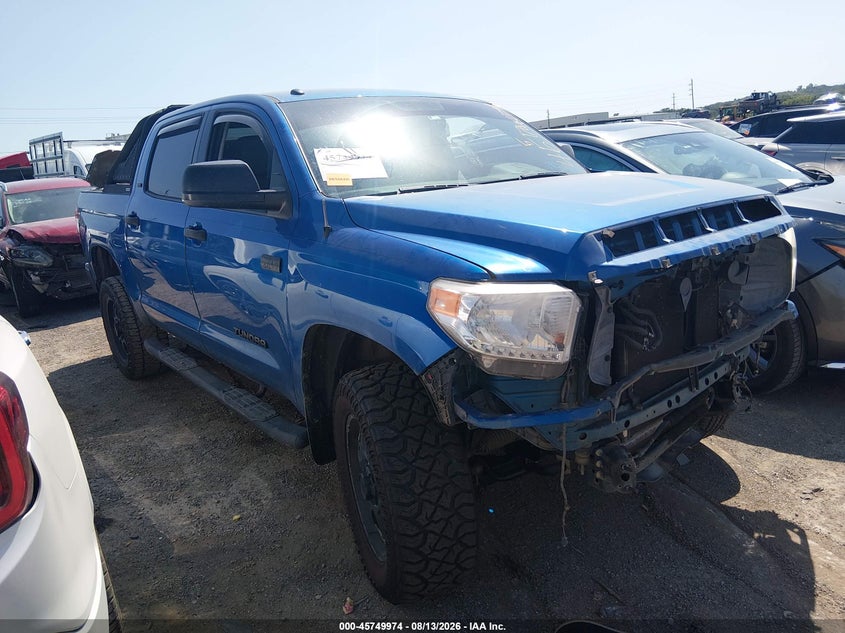 Vin: 5tfew5f15gx200407, lot: 46248696, toyota tundra sr5 5.7l v8 20161