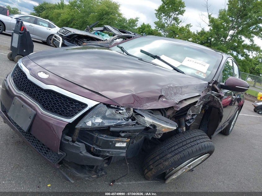 Vin: 5xxgn4a71dg195033, lot: 46248712, kia optima ex 20132