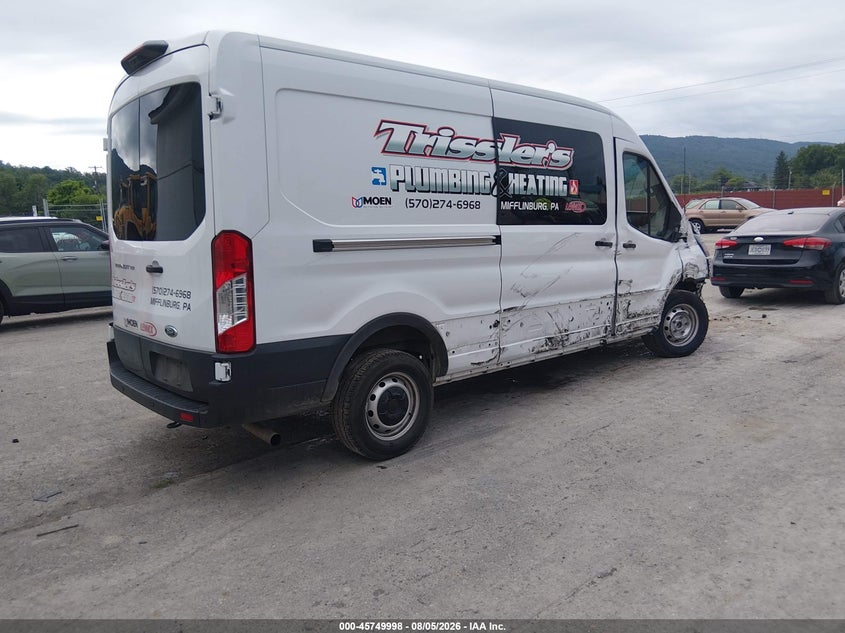 Vin: 1ftye1c8xska04768, lot: 46248720, ford transit-150 20254
