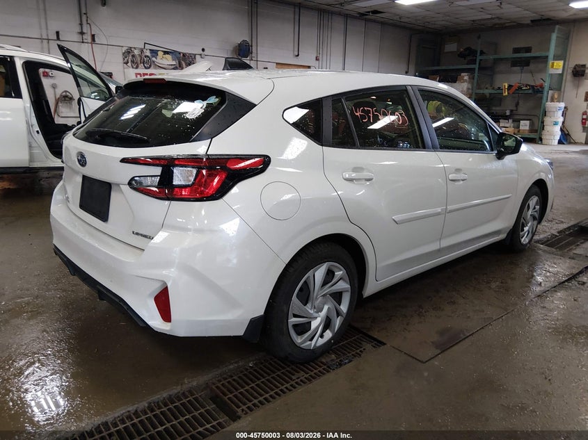 Vin: jf1guabc4r8378780, lot: 46248725, subaru impreza base 5-door 20244