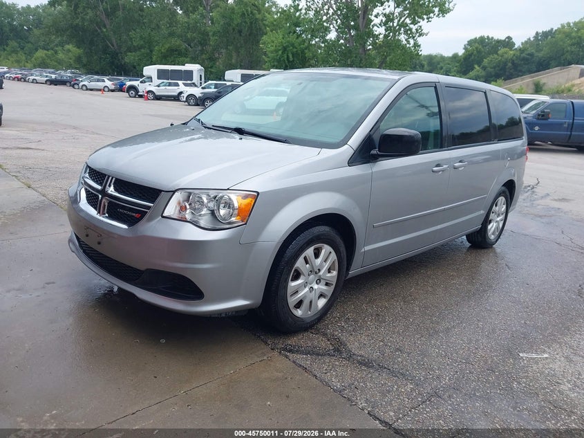 2017 Dodge Caravan, Звичайний знос, IAAI, VIN 2C4RDGBG3HR780706 — фото 2