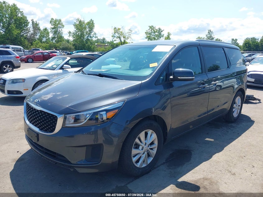 2016 Kia Sedona, Правый бок, IAAI, VIN KNDMB5C13G6189523 — фото 2