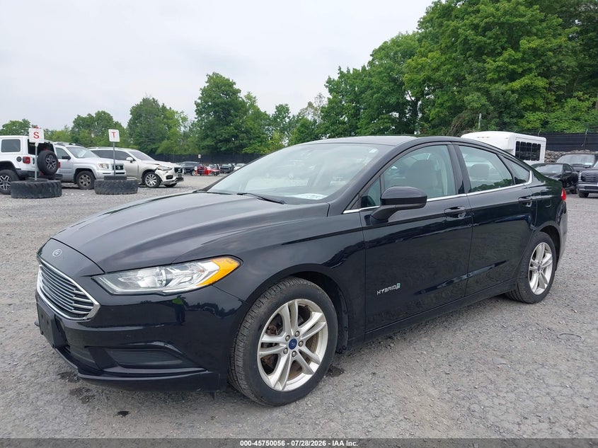 Vin: 3fa6p0uuxjr271559, lot: 46248778, ford fusion hybrid s 20182