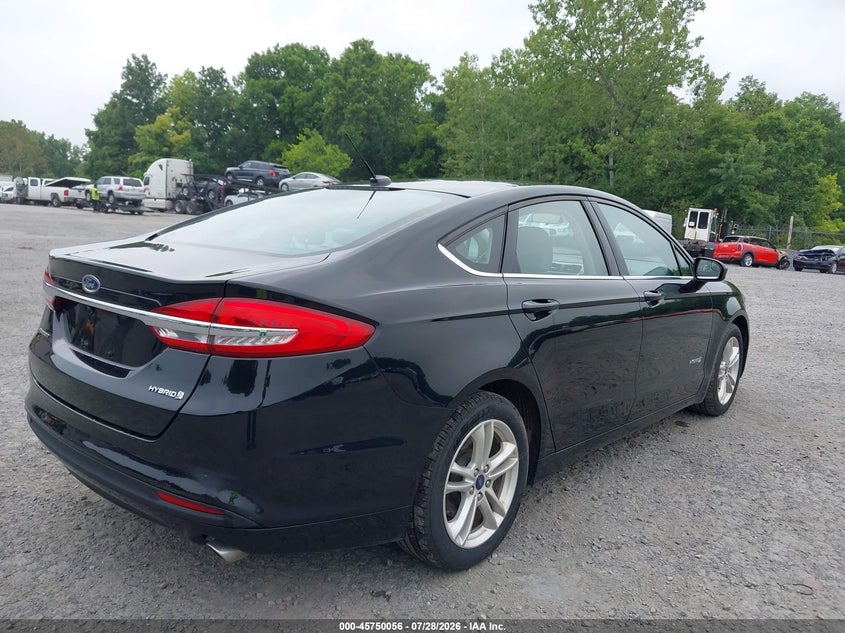 Vin: 3fa6p0uuxjr271559, lot: 46248778, ford fusion hybrid s 20184