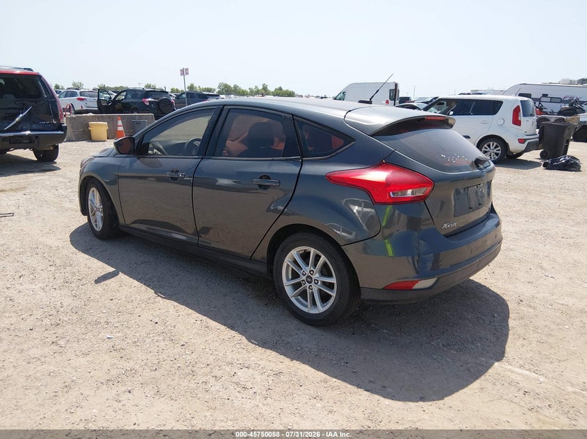 Vin: 1fadp3k20gl404783, lot: 46248780, ford focus se 20163
