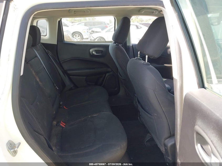 Vin: 3c4njcab1jt328875, lot: 46248791, jeep compass sport fwd 20183