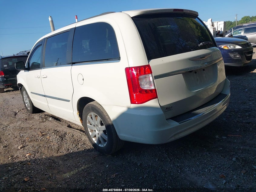 Vin: 2c4rc1bg1dr681523, lot: 46248806, chrysler town & country touring 20133