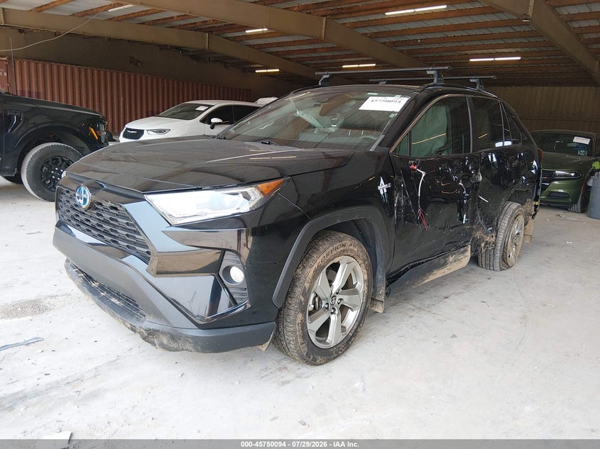 Vin: 4t3b6rfv0mu064443, lot: 46248816, toyota rav4 hybrid xle premium 20212