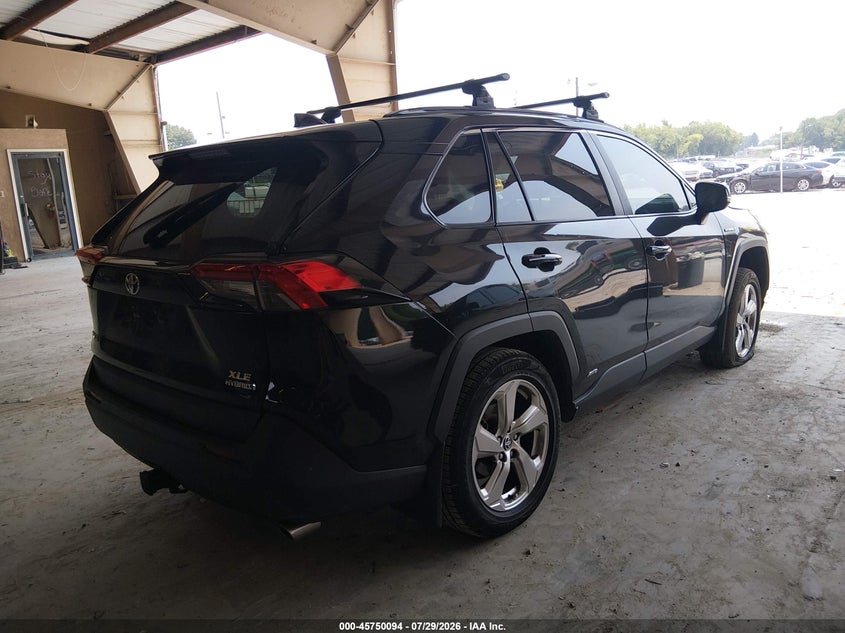 Vin: 4t3b6rfv0mu064443, lot: 46248816, toyota rav4 hybrid xle premium 20214