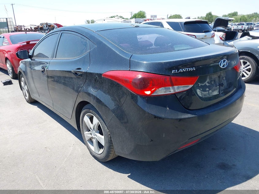 Vin: kmhdh4ae1du582812, lot: 46248819, hyundai elantra gls 20133