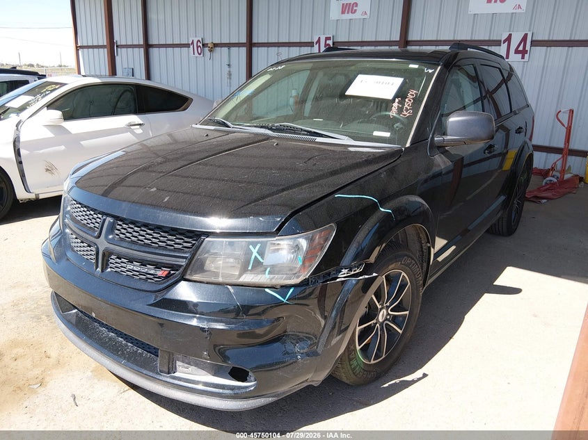 Vin: 3c4pdcab3jt188988, lot: 46248826, dodge journey se 20182