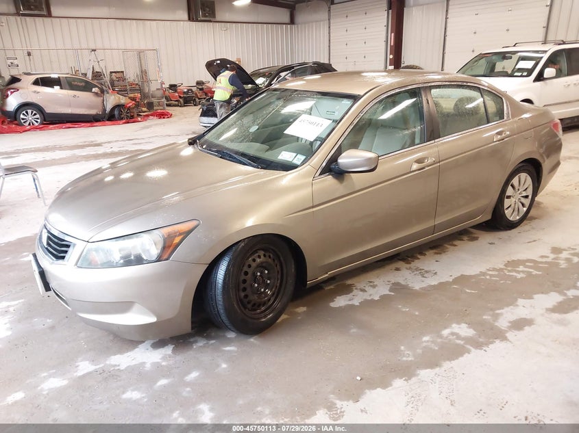 2009 Honda Accord 2.4 Lx, Подвеска, IAAI, VIN 1HGCP263X9A128261 — фото 2