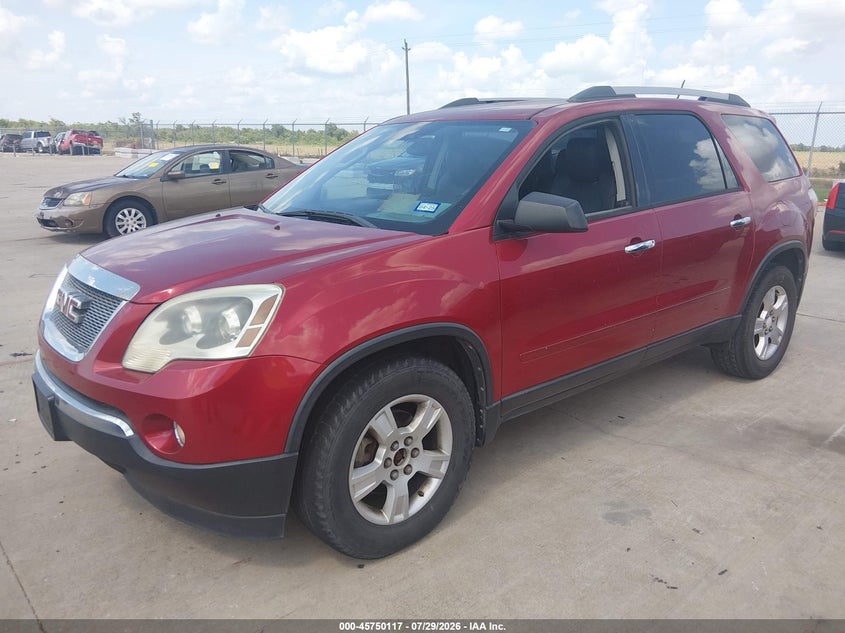 Vin: 1gkkrped6cj181286, lot: 46248839, gmc acadia sle 20122