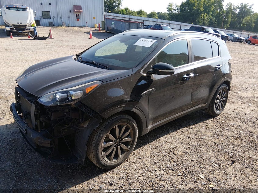 Vin: kndpn3ac4j7476268, lot: 46248850, kia sportage ex 20182