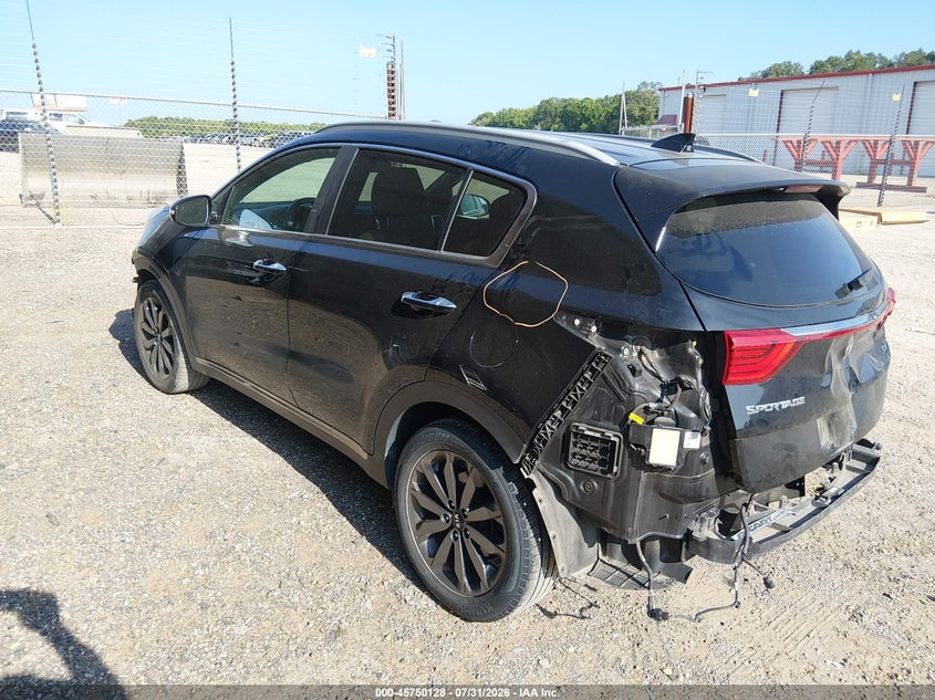 Vin: kndpn3ac4j7476268, lot: 46248850, kia sportage ex 20183