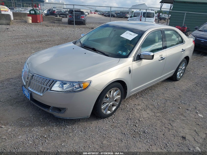 Vin: 3lnhl2gcxar654507, lot: 46248860, lincoln mkz 20102