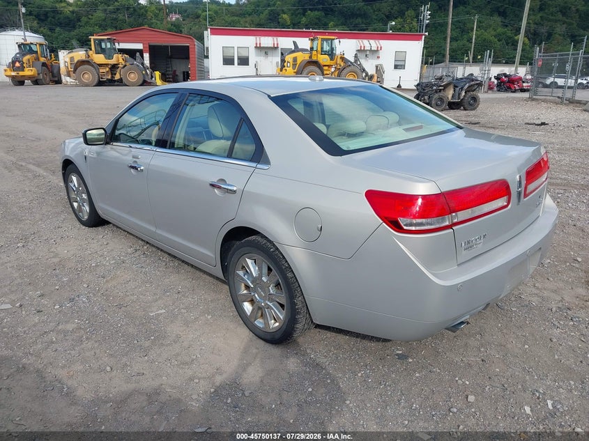 Vin: 3lnhl2gcxar654507, lot: 46248860, lincoln mkz 20103