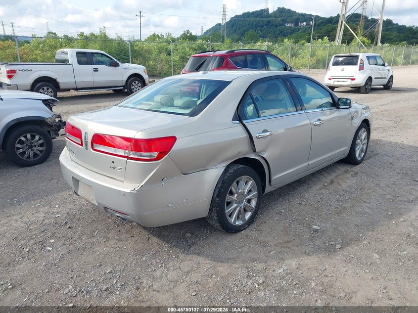 Vin: 3lnhl2gcxar654507, lot: 46248860, lincoln mkz 20104