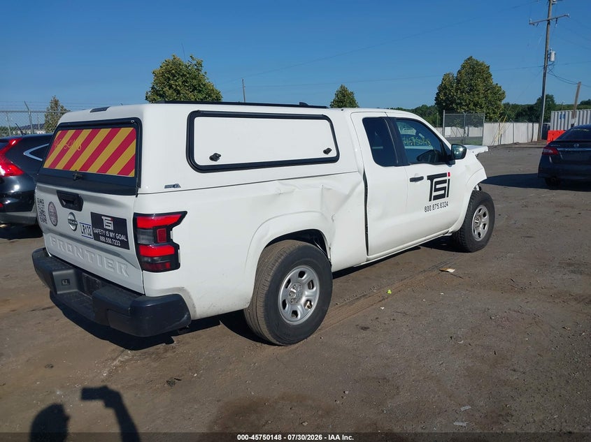 Vin: 1n6ed1cl0rn640731, lot: 46248870, nissan frontier king cab s 4x2 20244