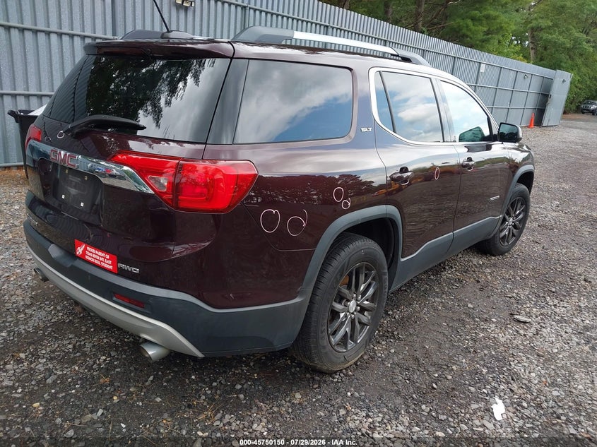 Vin: 1gkknuls2hz265433, lot: 46248872, gmc acadia slt-1 20174