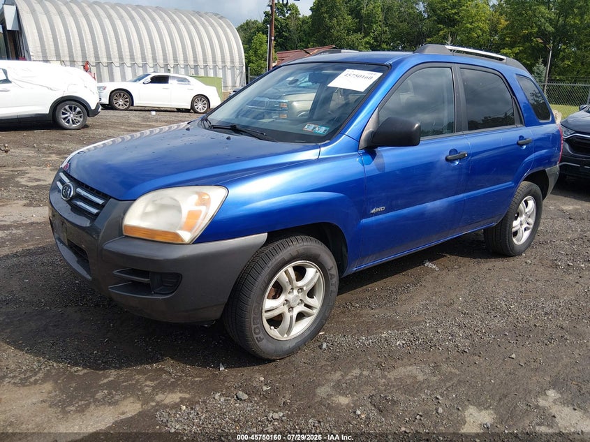 2007 KIA SPORTAGE auction photo 2