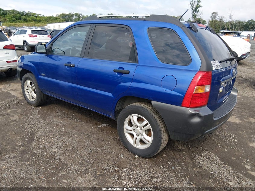 2007 KIA SPORTAGE auction photo 3