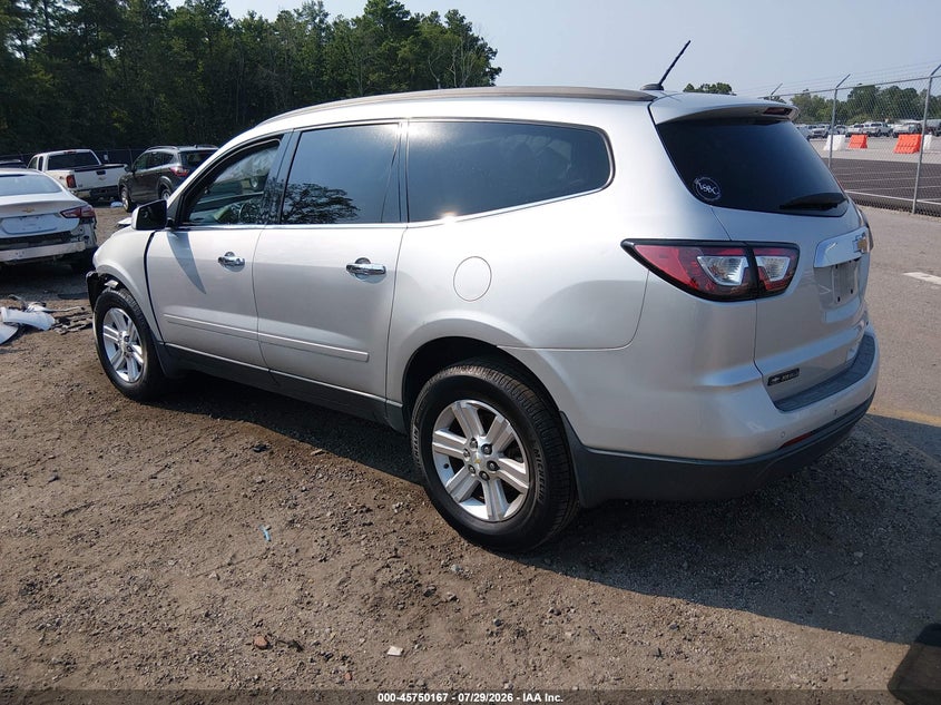 Vin: 1gnkrhkd6ej104255, lot: 46248889, chevrolet traverse lt 20143