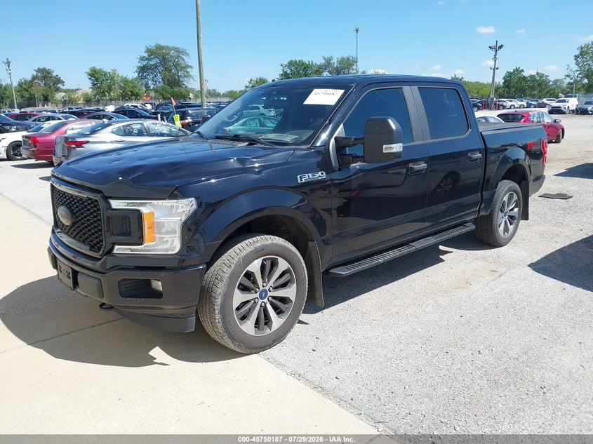 Vin: 1ftew1ep0kkc80574, lot: 46248909, ford f-150 xl 20192