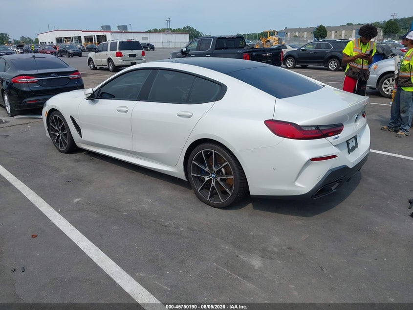 Vin: wbagv4c04mcf88590, lot: 46248912, bmw 840i gran coupe xdrive 20213