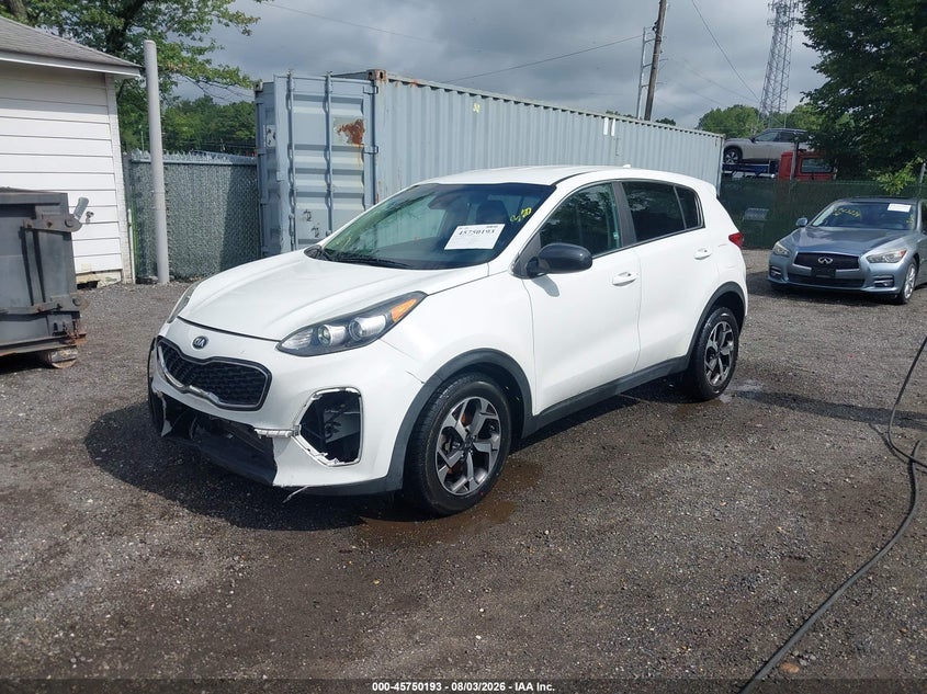 Vin: kndpm3ac5l7688571, lot: 46248915, kia sportage lx 20202
