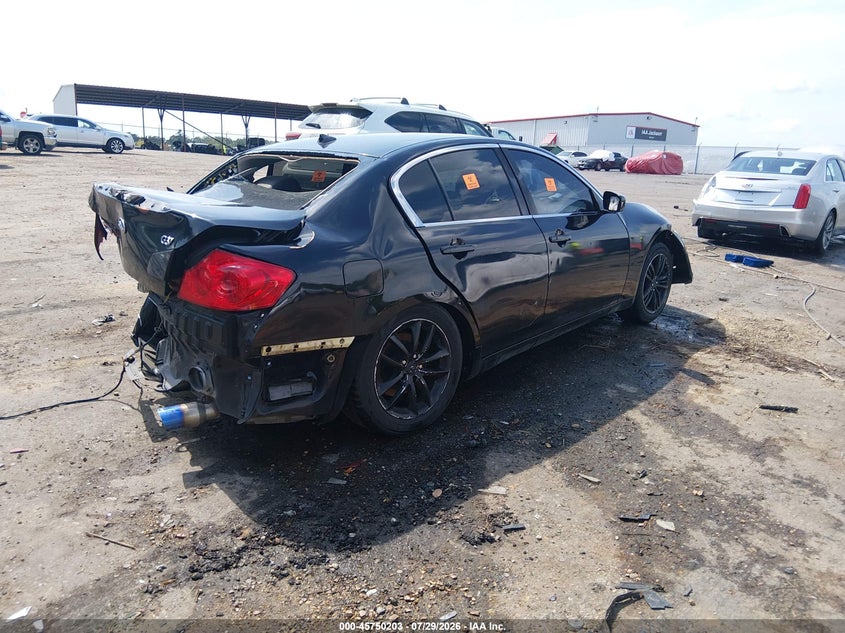 Vin: jn1cv6ap0cm620070, lot: 46248925, infiniti g37 journey 20124