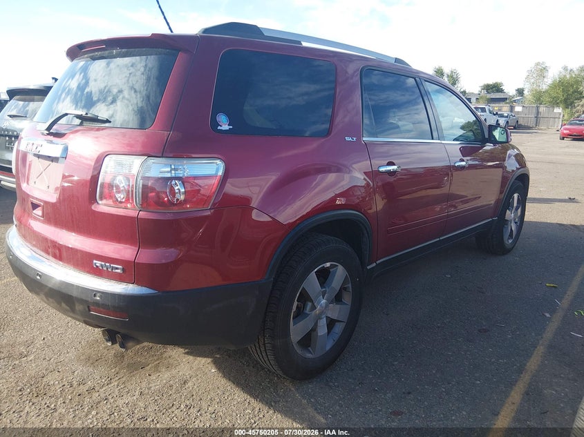 Vin: 1gkkvred4cj399380, lot: 46248927, gmc acadia slt-1 20124