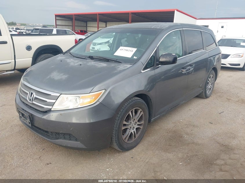 Vin: 5fnrl5h69bb044913, lot: 46248940, honda odyssey ex-l 20112