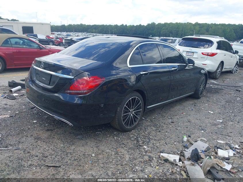 Vin: 55swf8db6ku297376, lot: 46248944, mercedes-benz c 300 20194