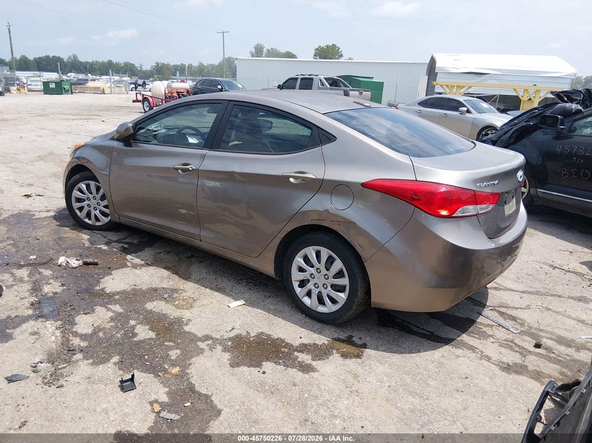 Vin: 5npdh4aexdh179491, lot: 46248948, hyundai elantra gls 20133