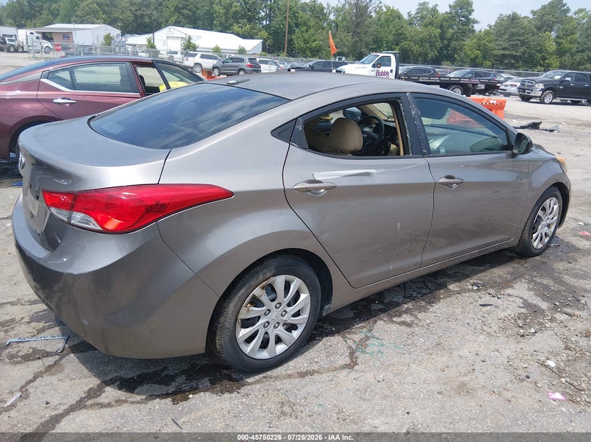 Vin: 5npdh4aexdh179491, lot: 46248948, hyundai elantra gls 20134