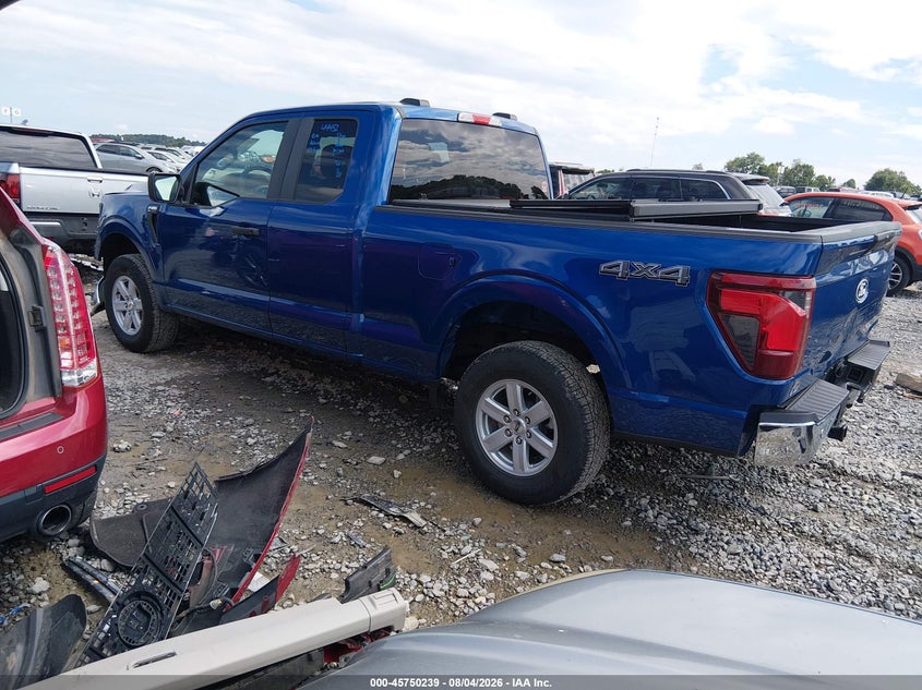 Vin: 1ftex1lp3rkf46440, lot: 46248961, ford f-150 xl 20243
