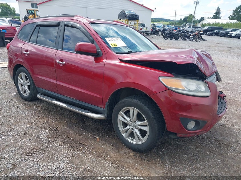 2012 HYUNDAI SANTA FE auction photo 1