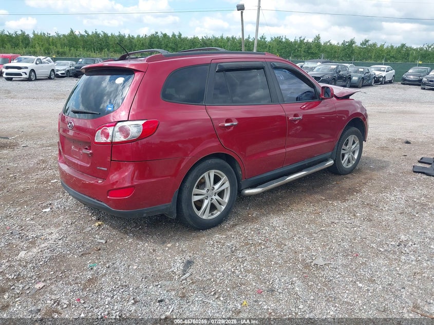 2012 HYUNDAI SANTA FE auction photo 4