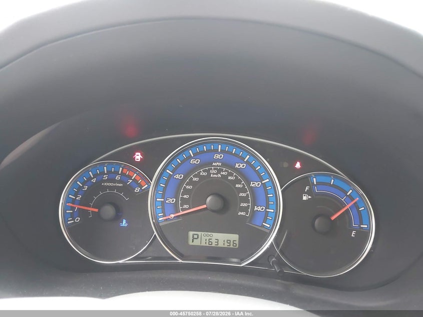 2009 SUBARU FORESTER auction photo 7