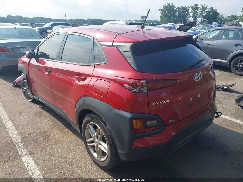 Vin: km8k1caa4mu702962, lot: 46248984, hyundai kona se 20213