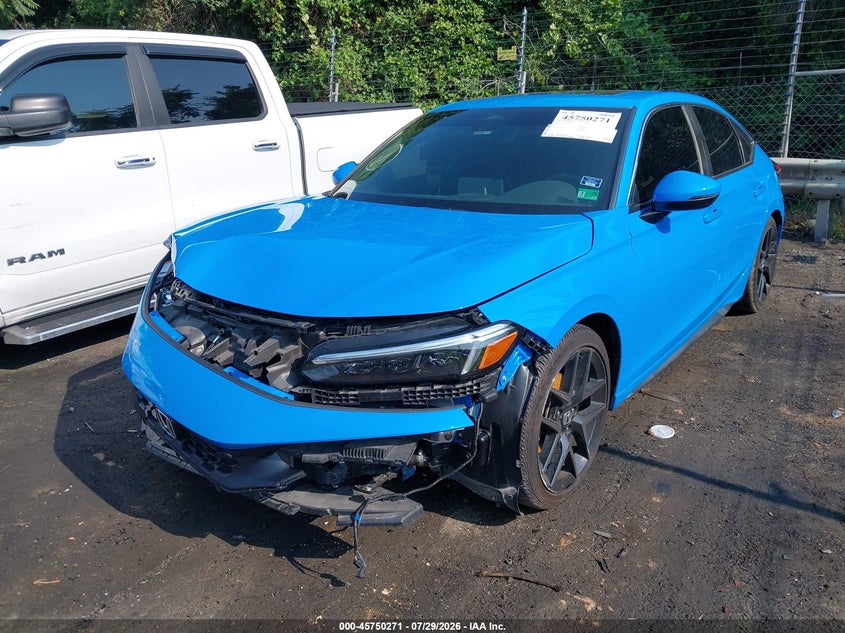 Vin: 19xfl1h85re018483, lot: 46248993, honda civic sport touring 20242