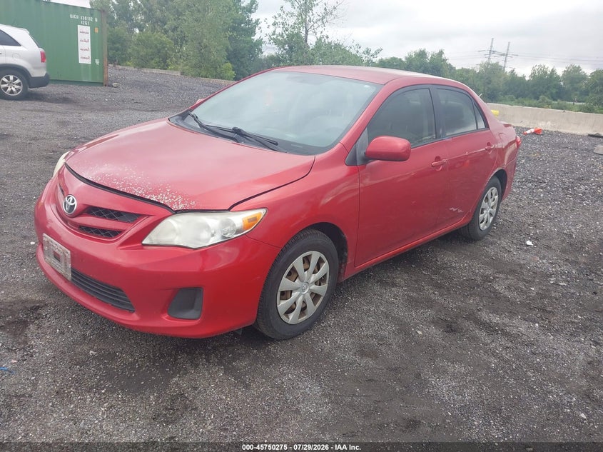 Vin: jtdbu4ee0bj089767, lot: 46248997, toyota corolla le 20112