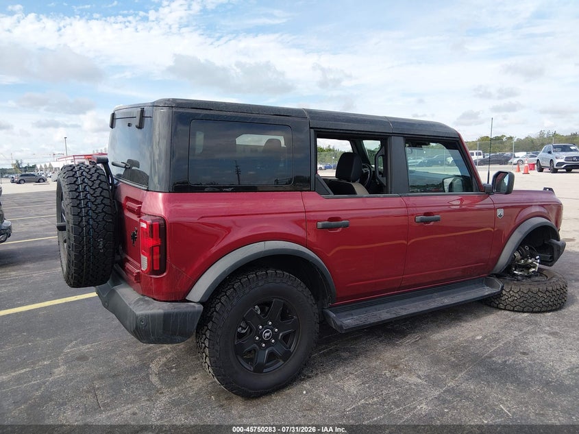 Vin: 1fmde7bhxslb66912, lot: 46249005, ford bronco big bend 20254