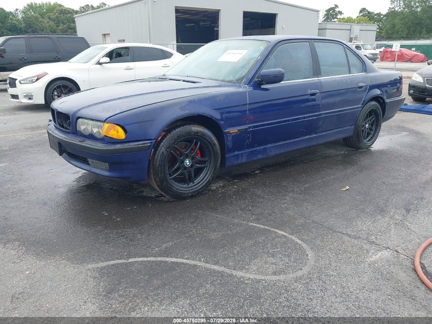 1999 BMW 7er, Normal Wear & Tear, IAAI, VIN WBAGG8338XDN74974 — photo 2