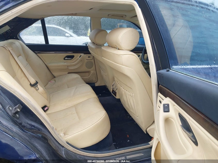 1999 BMW 740IA auction photo 8