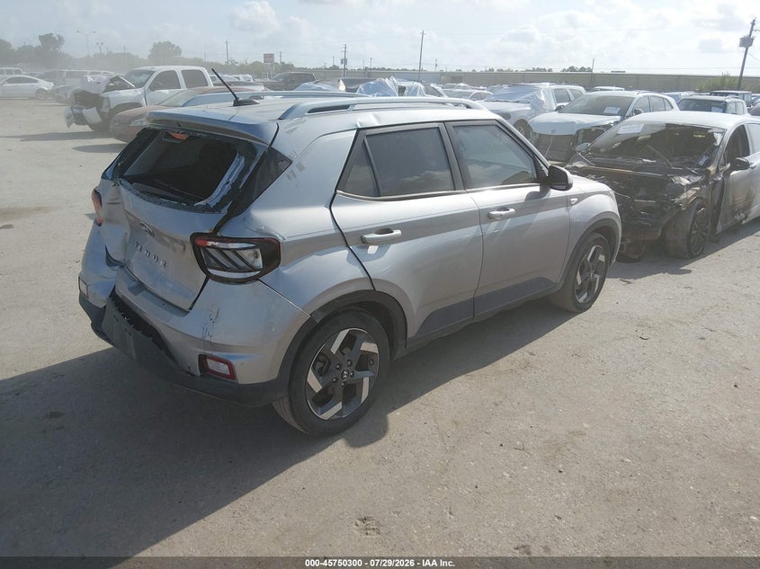 Vin: kmhrc8a35ru327467, lot: 46249023, hyundai venue sel 20244