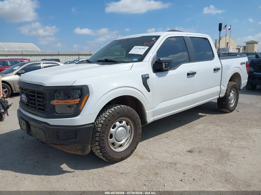 Vin: 1ftfw1l59rkf43466, lot: 46249031, ford f-150 xl 20242