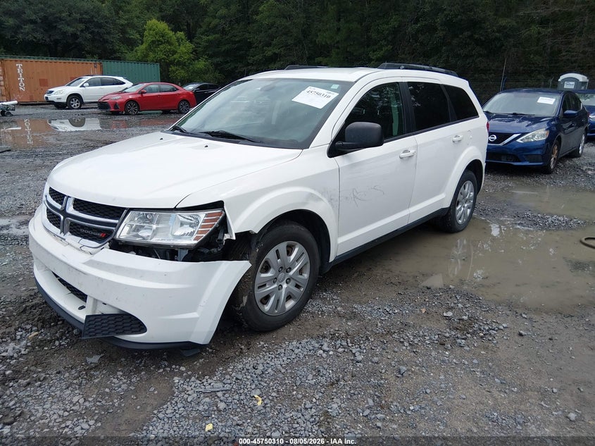 Vin: 3c4pdcab1kt873380, lot: 46249032, dodge journey se value package 20192